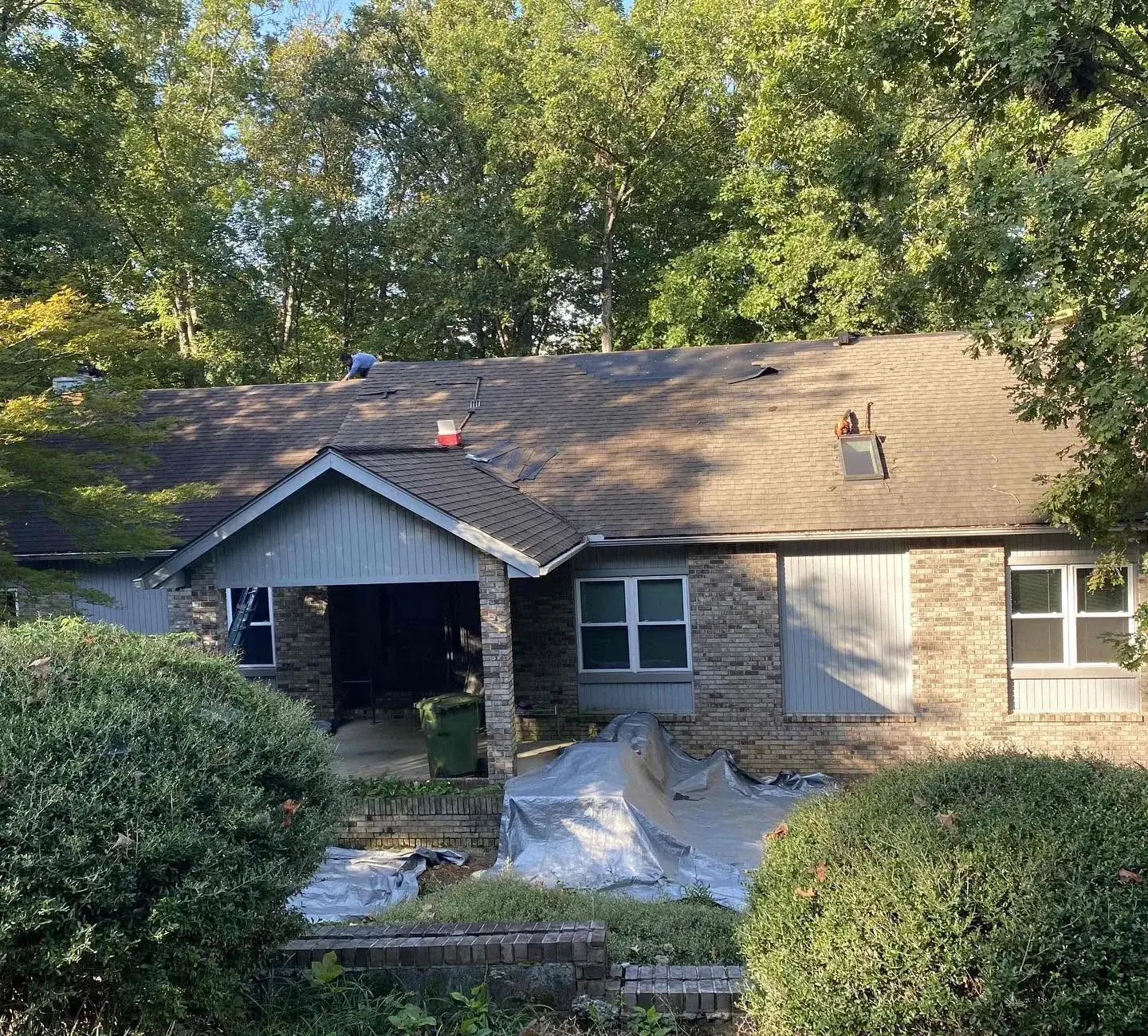 Storm damage roof repair in Central Florida